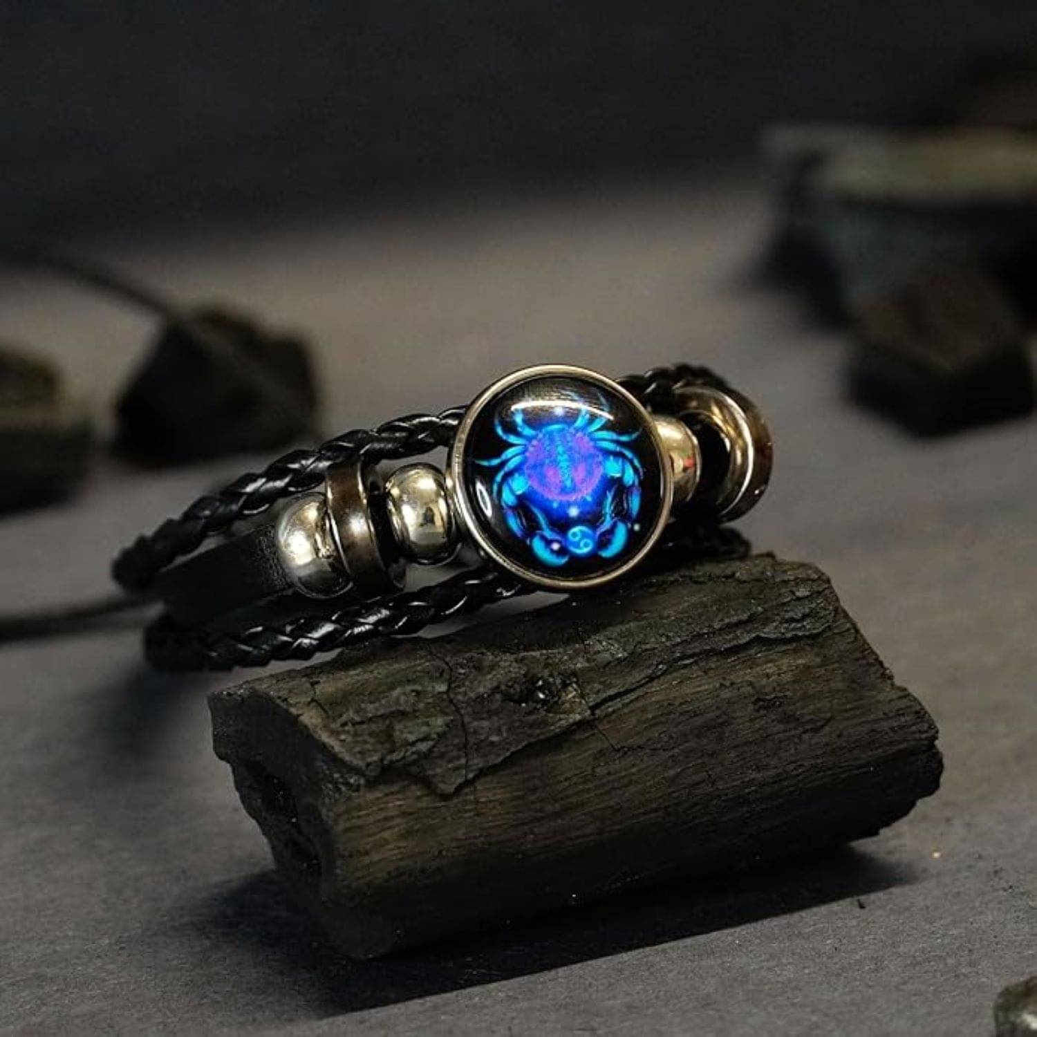 THMT Black Charm Bracelet ( Pack of 1 )     			THMT Black Charm Bracelet ( Pack of 1 )