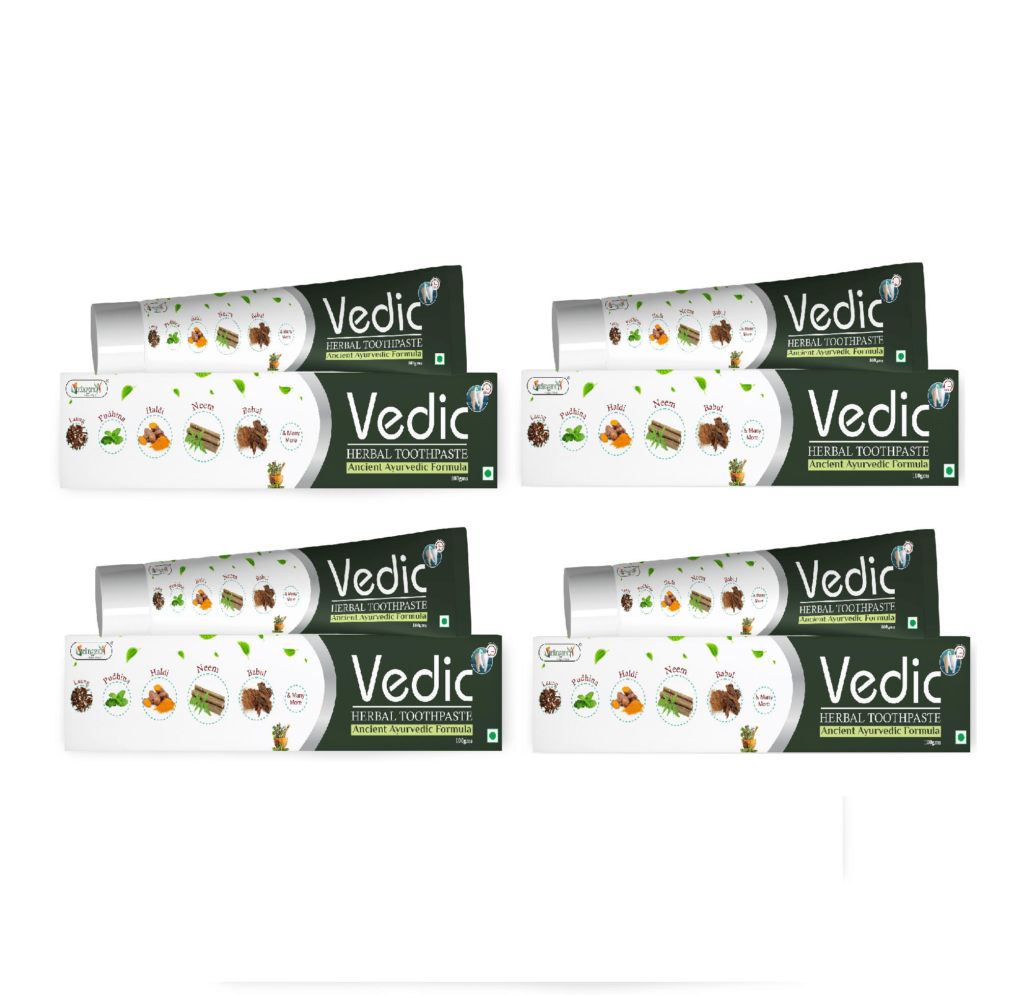 Vringra Total Health Toothpaste Pack of 4 Vringra Total Health Toothpaste Pack of 4