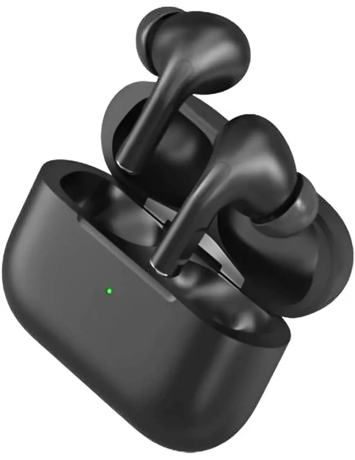     			AIR PODS PRO Bluetooth True Wireless (TWS) On Ear 4 Hours Playback Active Noise cancellation IPX4(Splash & Sweat Proof) Black