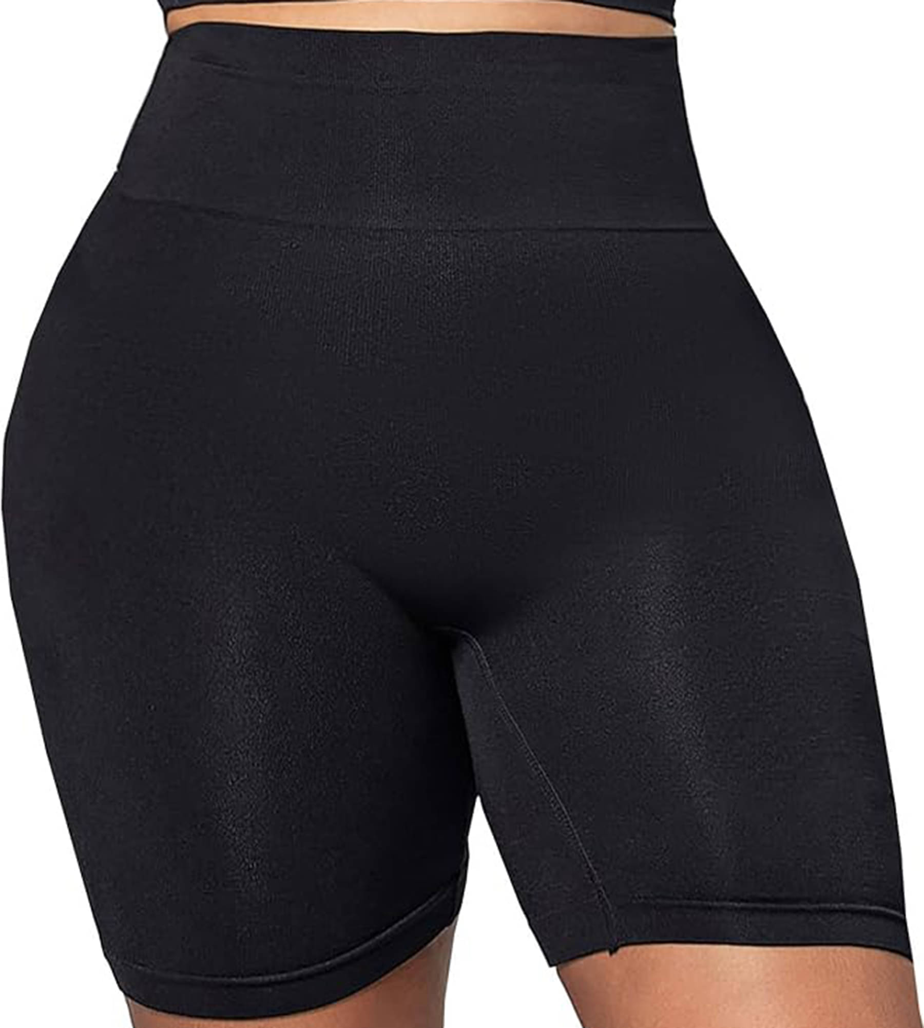     			Brifesha Pack of 1 Cotton Women's Thigh Compressor ( Black )