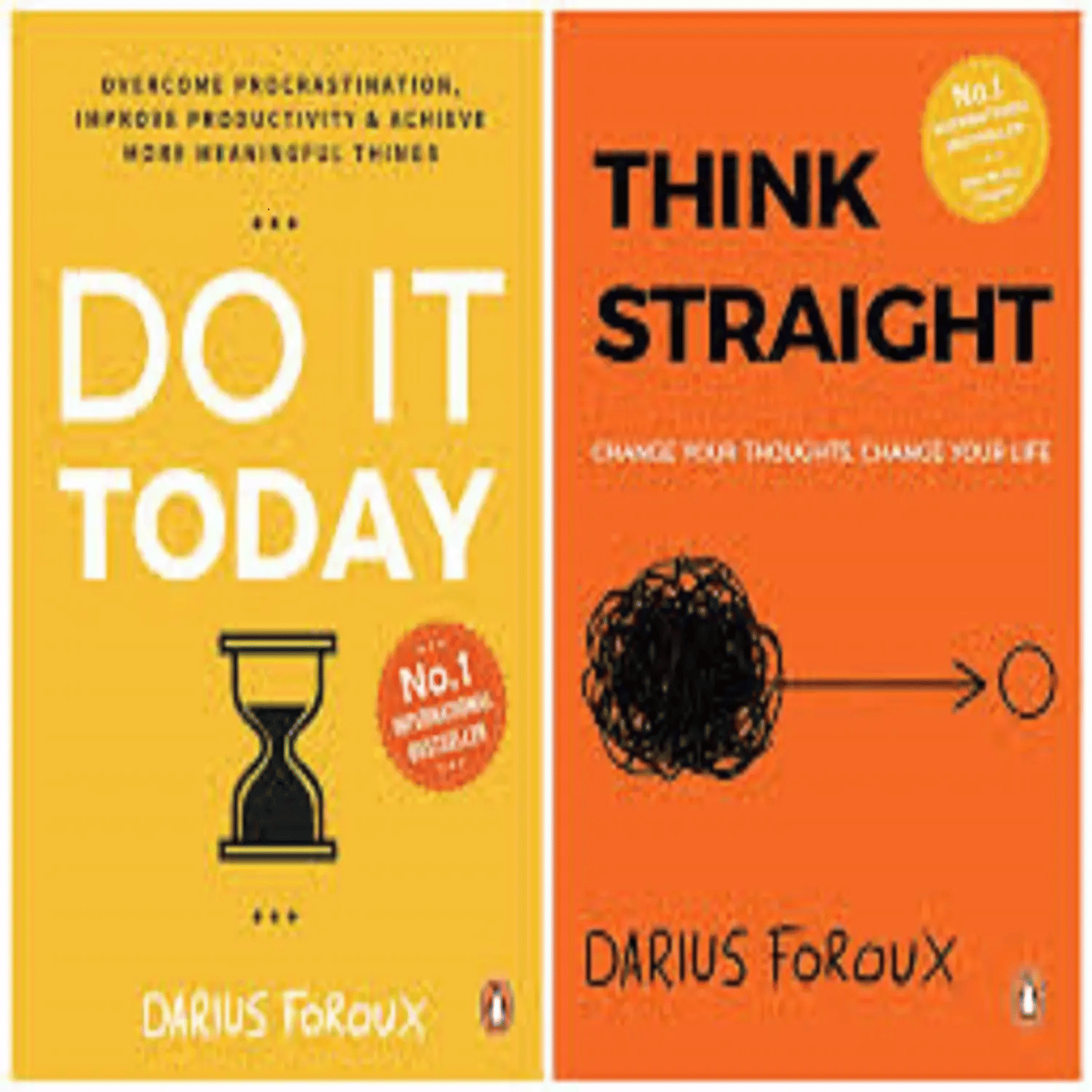 Combo Of 2 Books Think Straight & Do It Today Paperback English Best Seller Combo Of 2 Books Think Straight & Do It Today Paperback English Best Seller