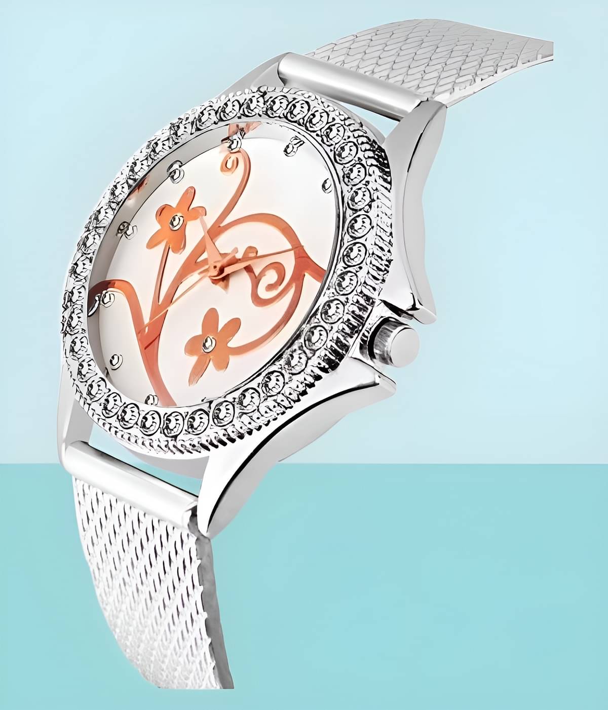     			Cosmic Silver Metal Analog Womens Watch