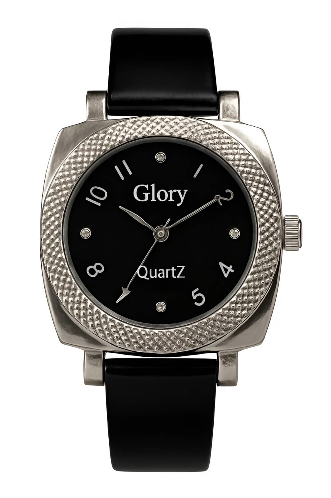     			DECLASSE Black Silicon Analog Womens Watch