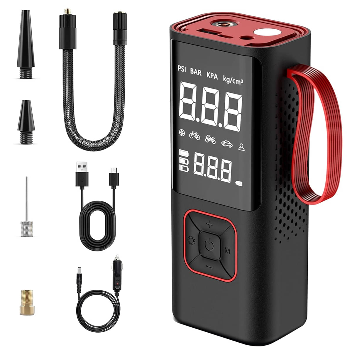     			GEEO - Tyre Inflator For All Cars & Motorbikes ( Pack of 1 )