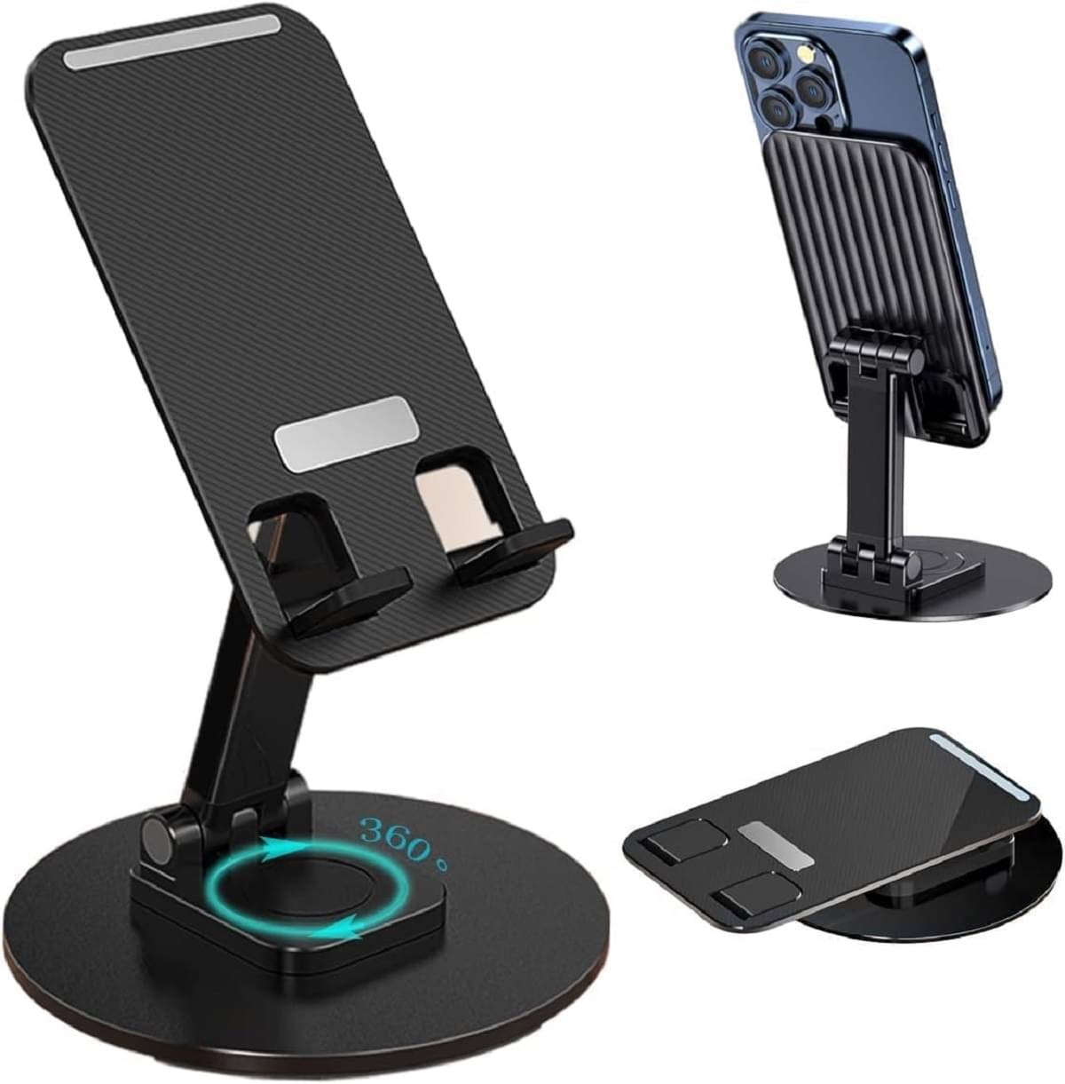     			HINGOL Headrest Stand Car Mobile Holder - Black