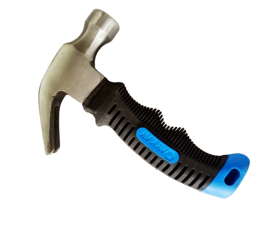 Heavy Duty Small Hammer Stubby Mini Claw Hammers Short Handle Rubber Grip hand tool OayKay Tools     			Heavy Duty Small Hammer Stubby Mini Claw Hammers Short Handle Rubber Grip hand tool OayKay Tools