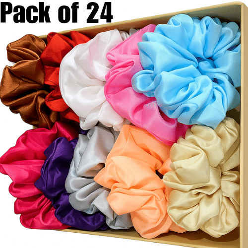     			IVIACHO Multi Women's Scrunchie ( Pack of 20 )