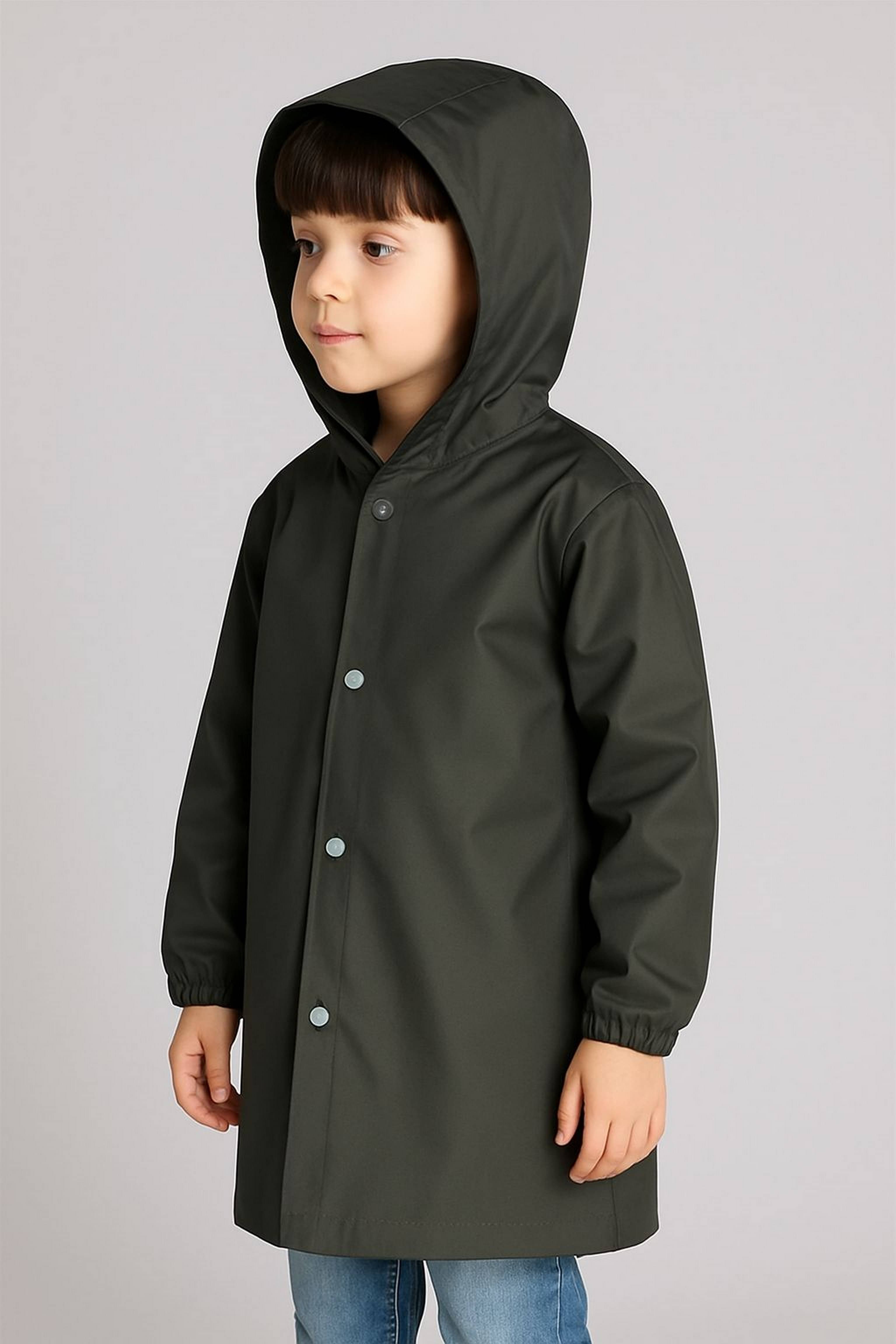     			Infispace Boy Raincoat ( Pack of 1 , Black )