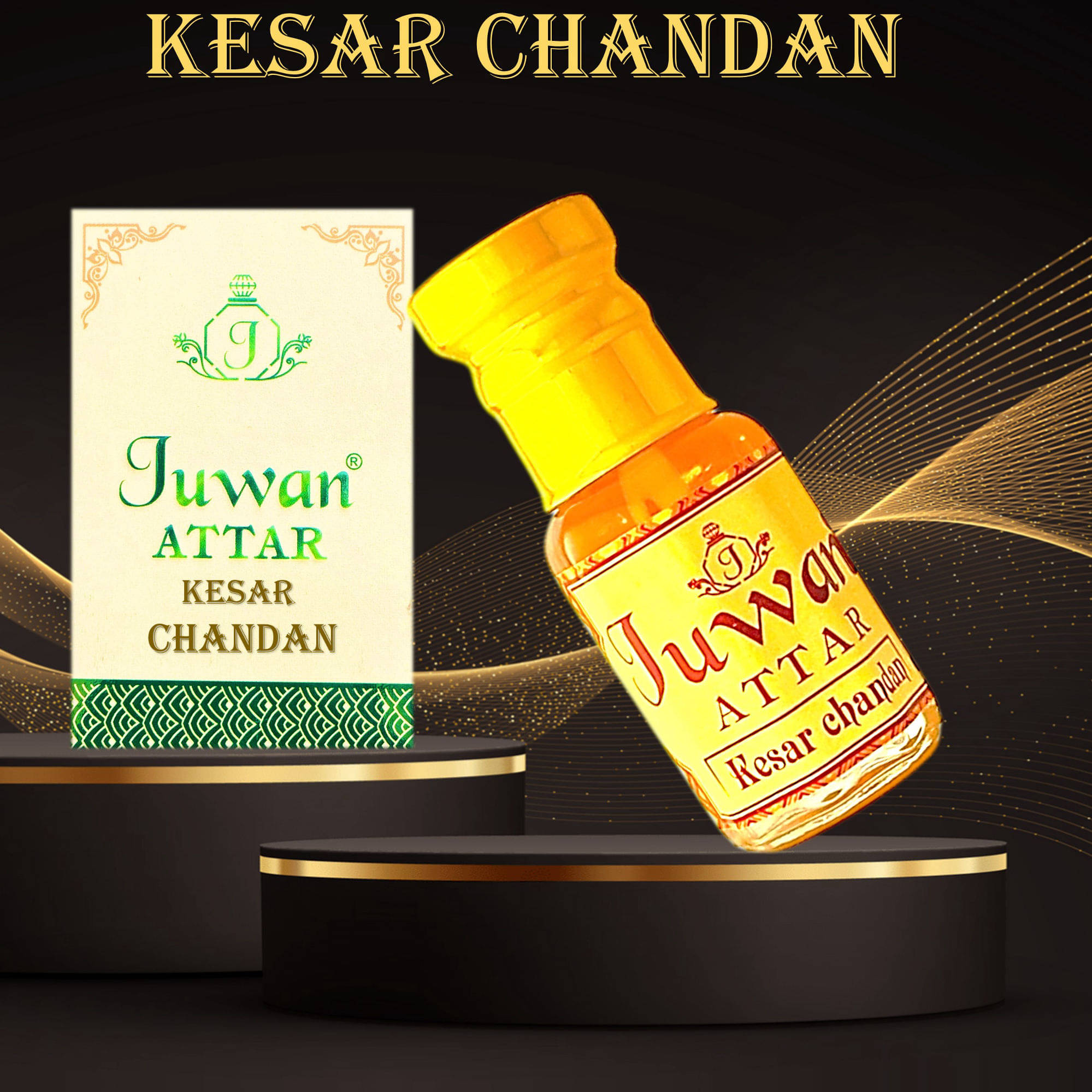     			Juwan Sandalwood Non- Alcoholic Miniature Attar ( Pack of 1 )