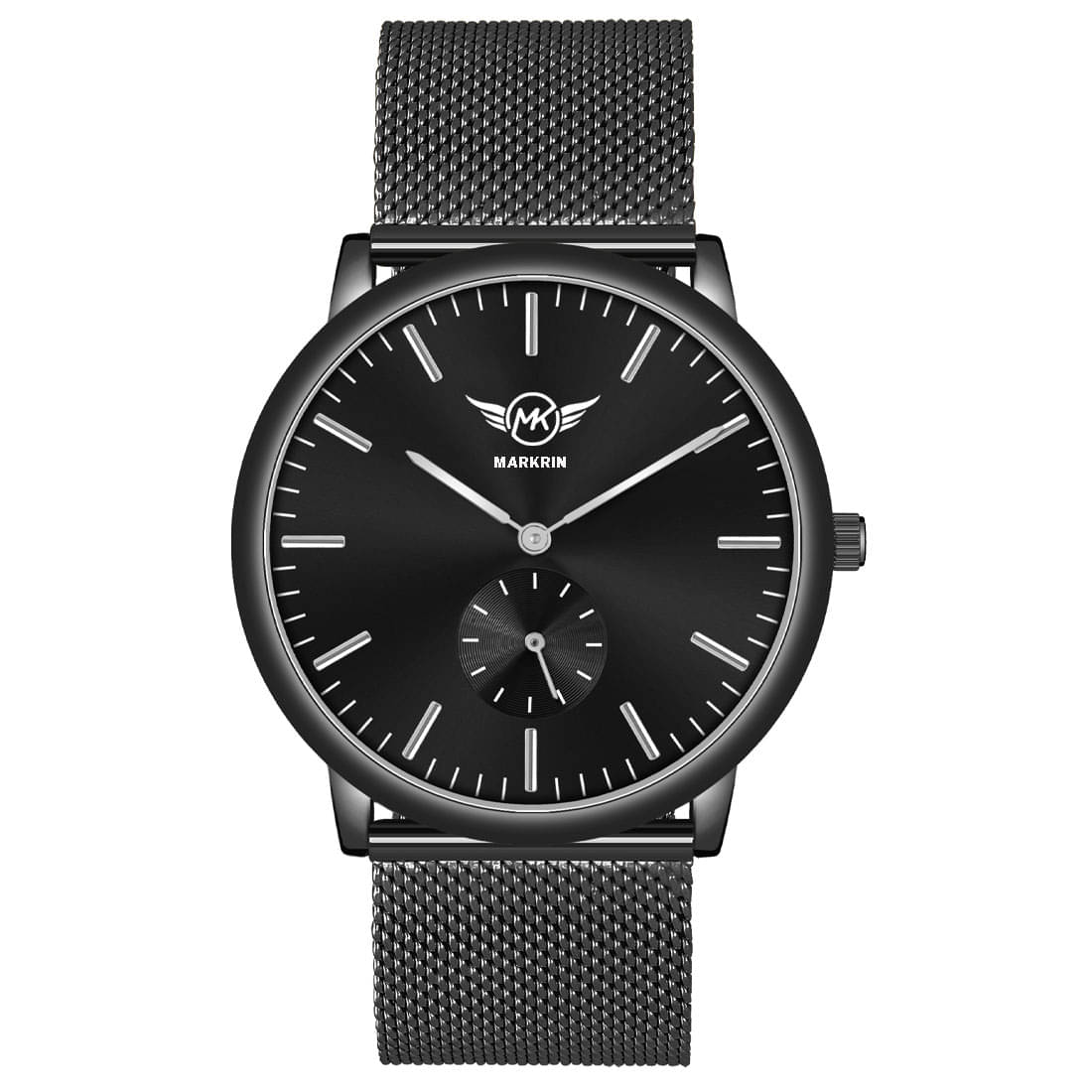     			MARKRIN Black Brass Analog Men's Watch