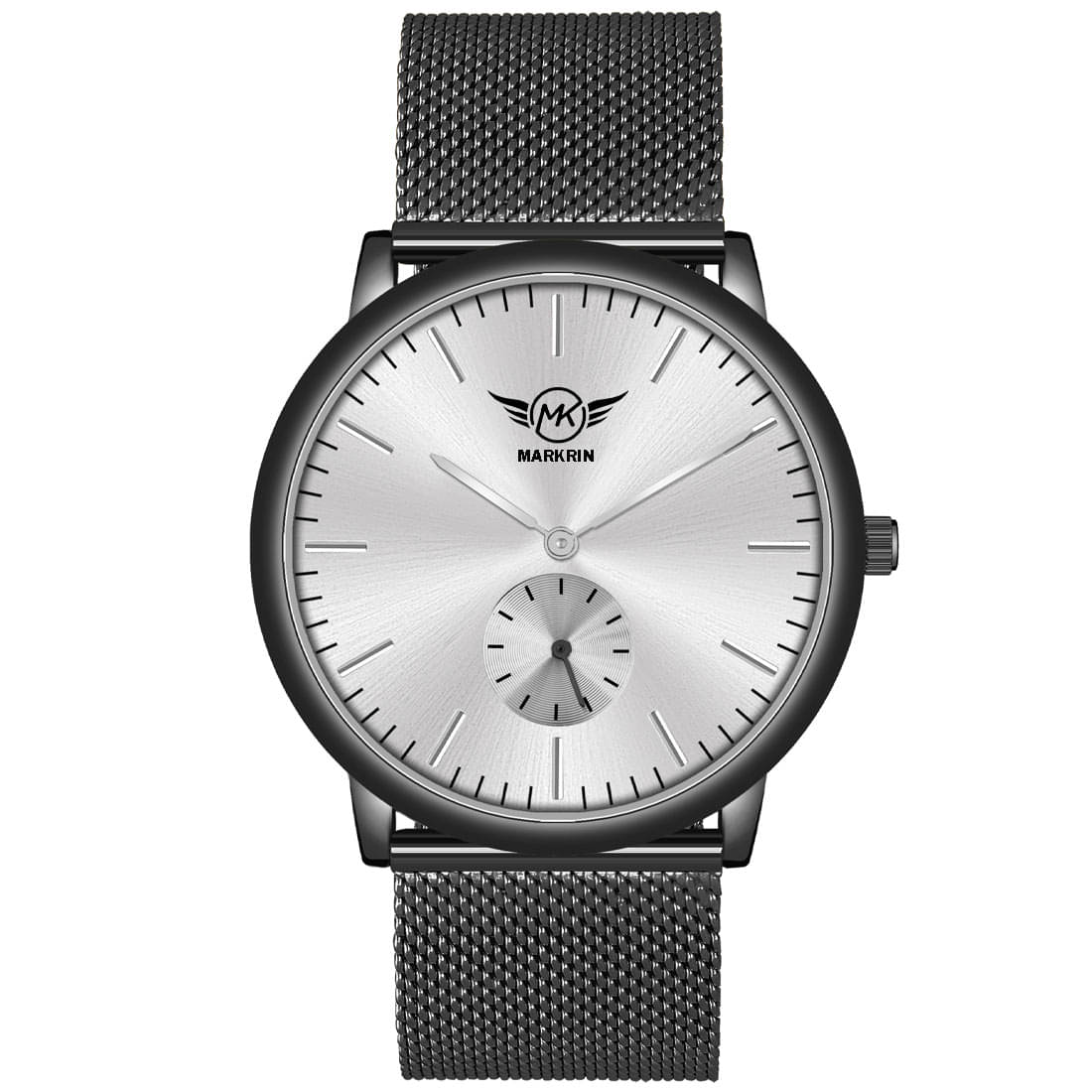     			MARKRIN Black Brass Analog Men's Watch