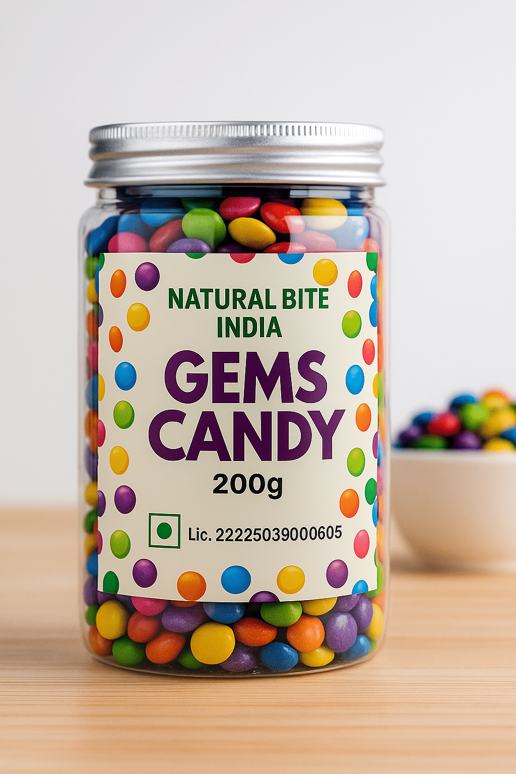     			NATURAL BITE INDIA Gems Candy Drops 200 gm