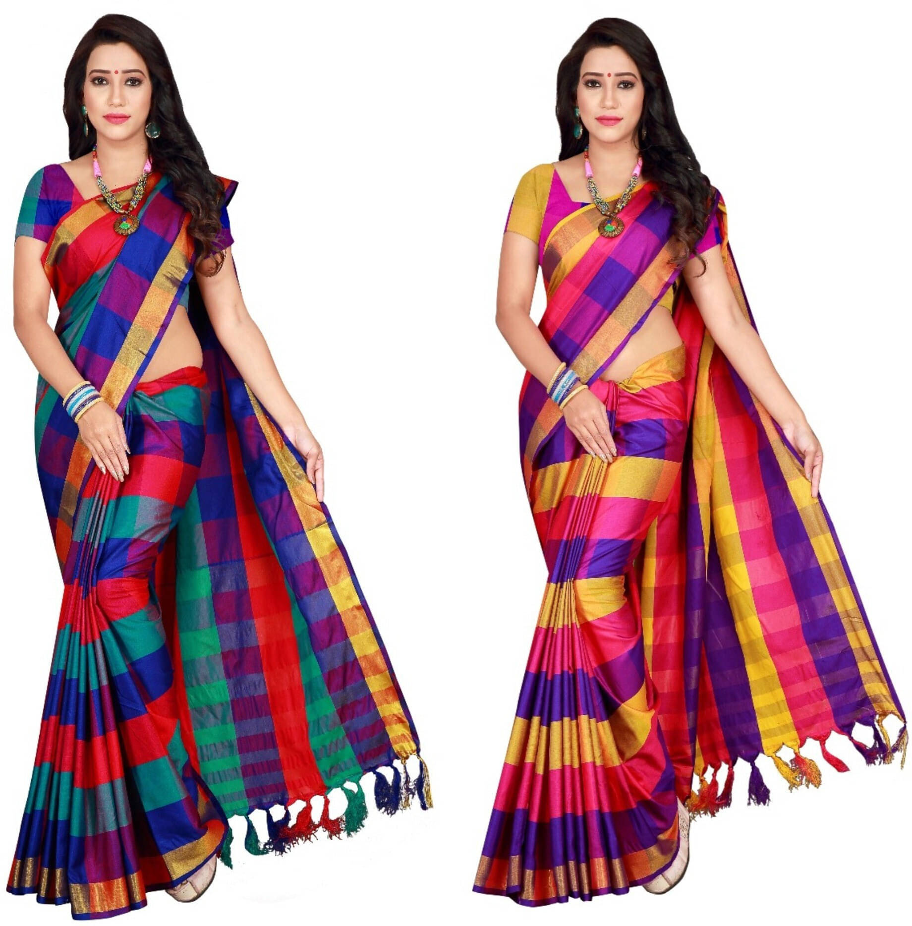 Priyansh Creation Cotton Silk Printed Saree With Unstitched Blouse Piece ( Pink ) Priyansh Creation Cotton Silk Printed Saree With Unstitched Blouse Piece ( Pink )