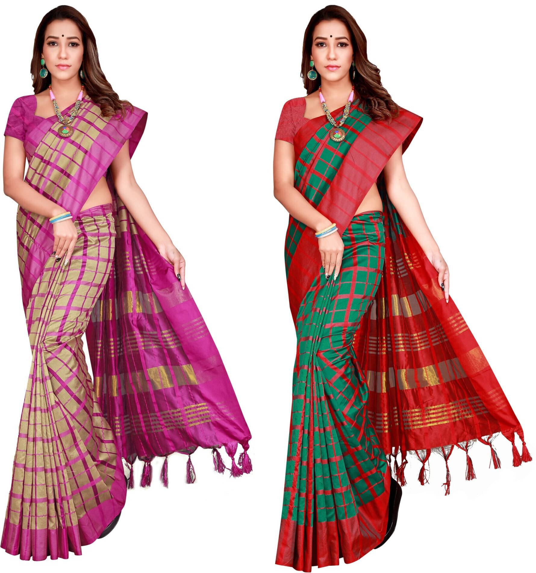 Priyansh Creation Cotton Silk Printed Saree With Unstitched Blouse Piece ( Green ) Priyansh Creation Cotton Silk Printed Saree With Unstitched Blouse Piece ( Green )