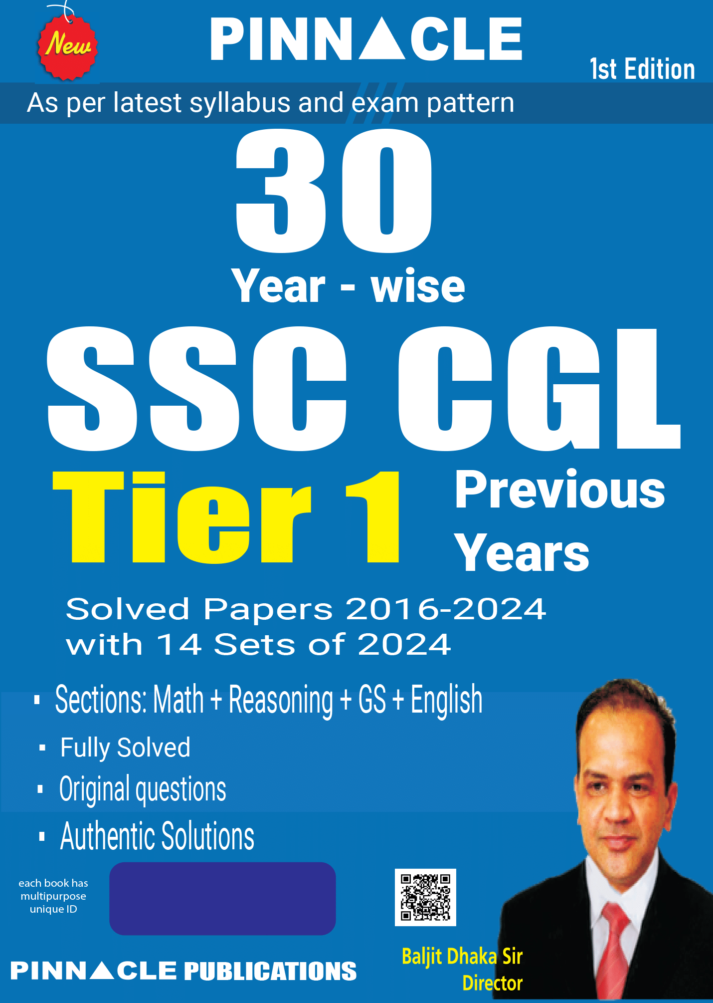 SSC CGL Tier 1 Book: 30 Fully Solved Papers (2016–2024) | Includes 14 Latest 2024 Sets | Original Questions with Authentic Solutions | 1st Edition SSC CGL Tier 1 Book: 30 Fully Solved Papers (2016–2024) | Includes 14 Latest 2024 Sets | Original Questions with Authentic Solutions | 1st Edition