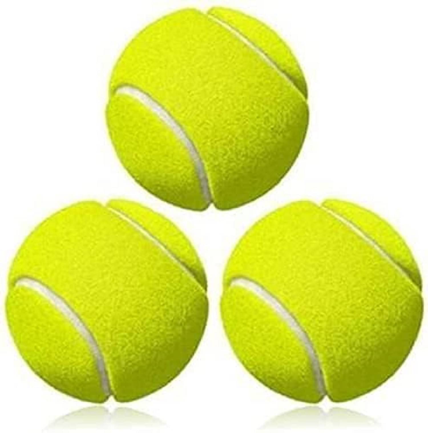     			Shopeleven Green Rubber Cricket Ball ( Pack of 3 )