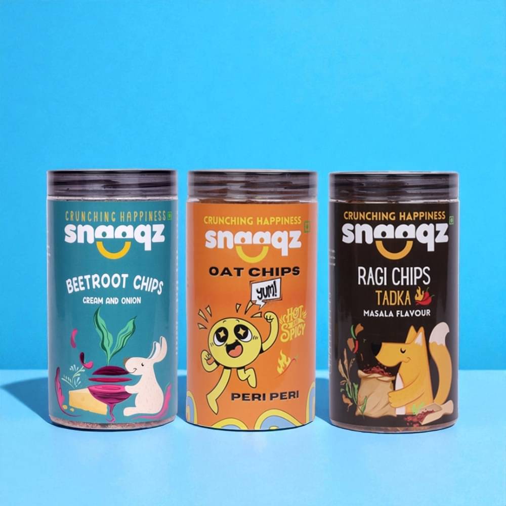     			Snaaqz Party Mix 450 g Pack of 3