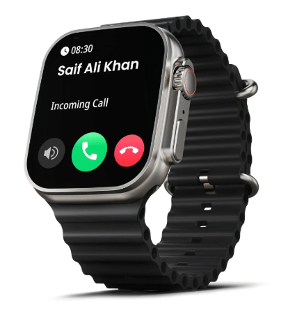 T800 AMOLED BT Calling Smart Watch with Rubber Strap Upto 1-2 days Backup ( Black ) T800 AMOLED BT Calling Smart Watch with Rubber Strap Upto 1-2 days Backup ( Black )