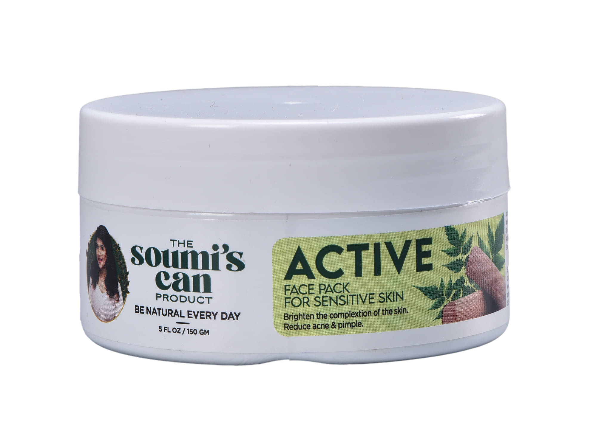     			The Soumi's Can Product Active Face Pack Helps In Acne Prevention 150gmm (Pack of 1)