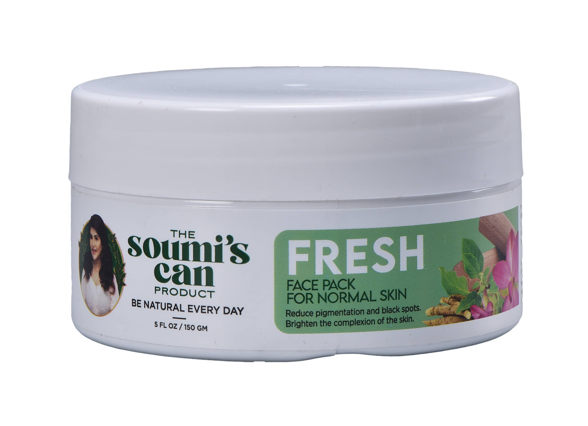     			The Soumi's Can Product Fresh Face Pack Fades Blemishes & Dark Spots, 150gmm (Pack of 1)