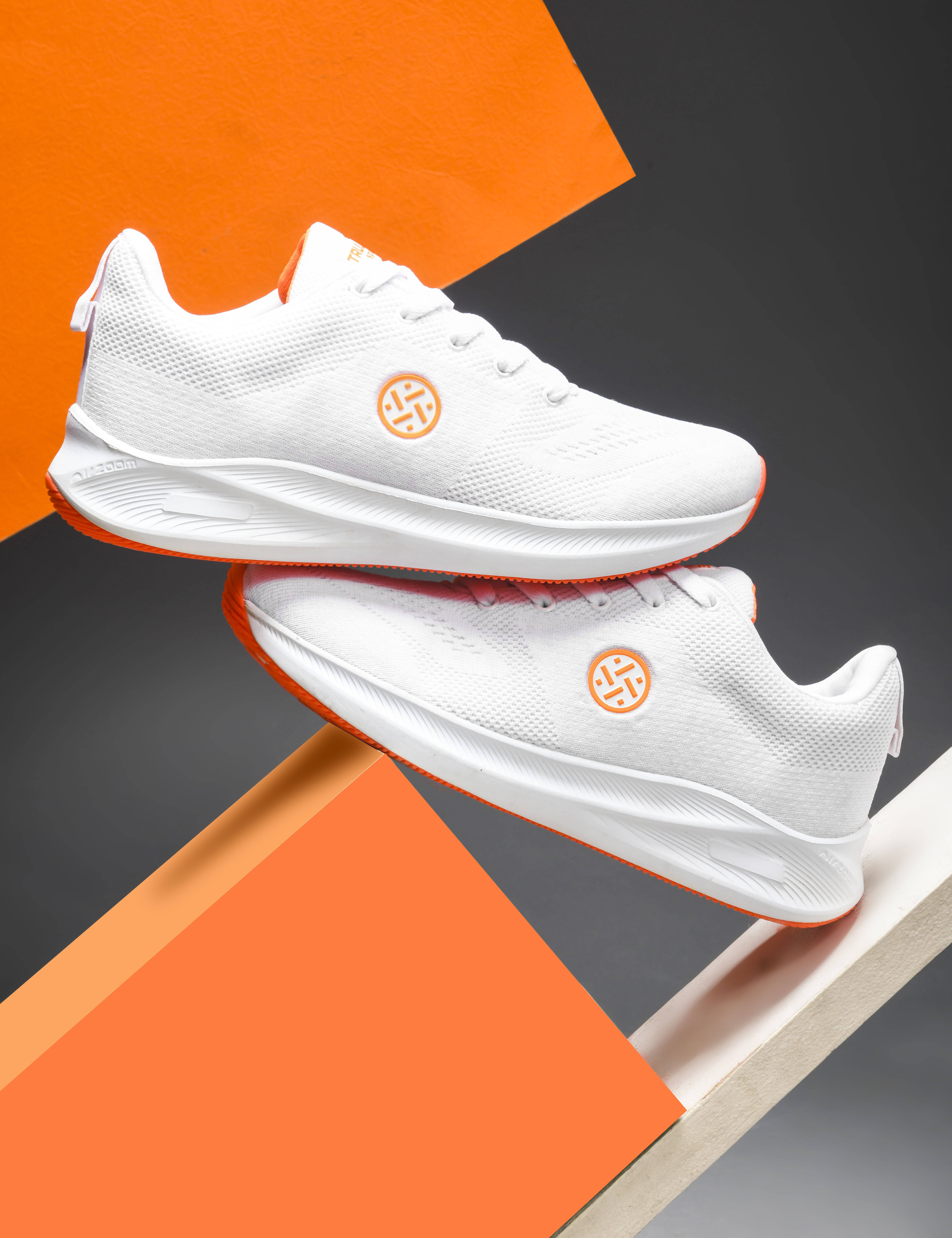     			Trulite NorthX Orange Men's Sports Running Shoes