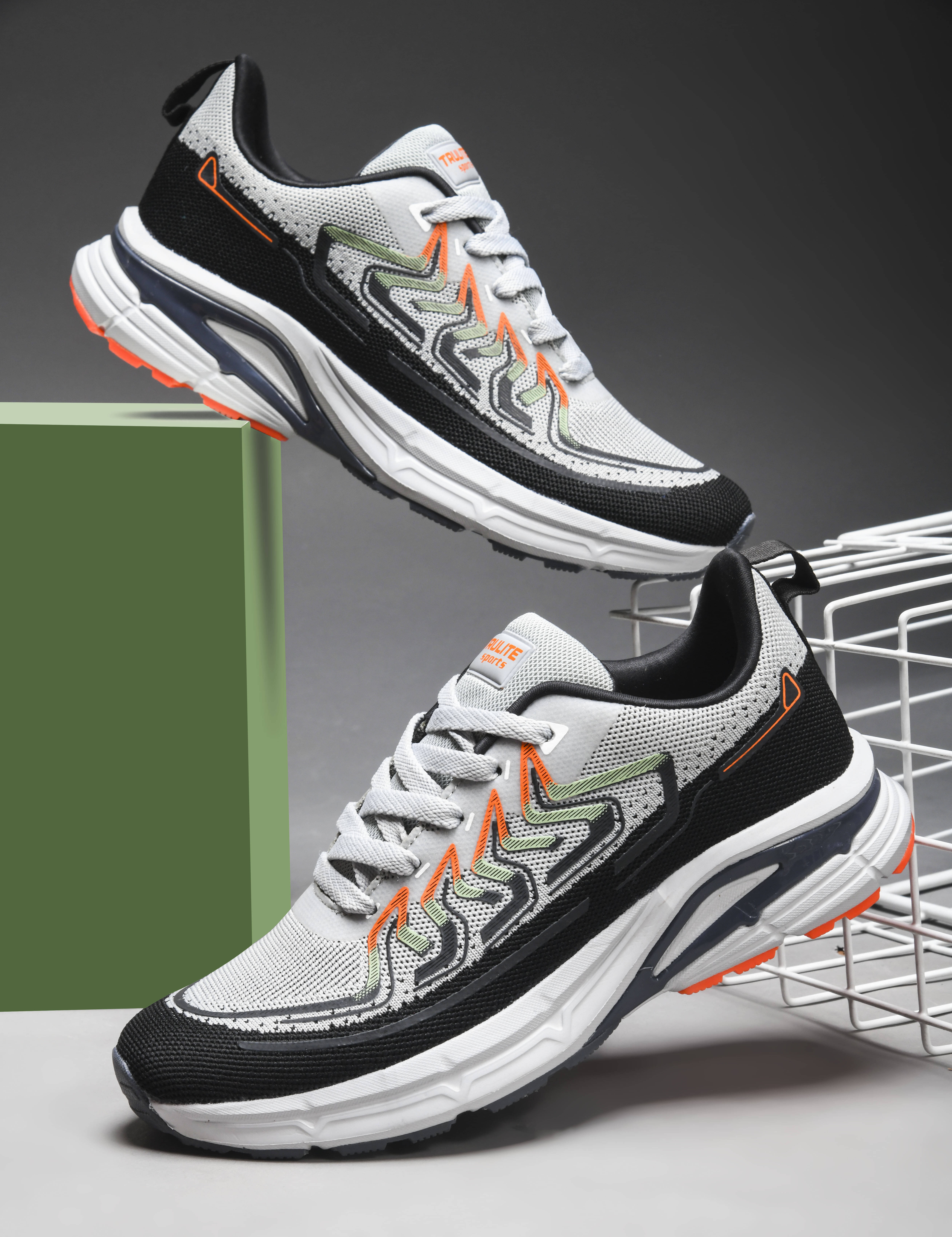 Trulite Step-081 Black Men's Sports Running Shoes Trulite Step-081 Black Men's Sports Running Shoes