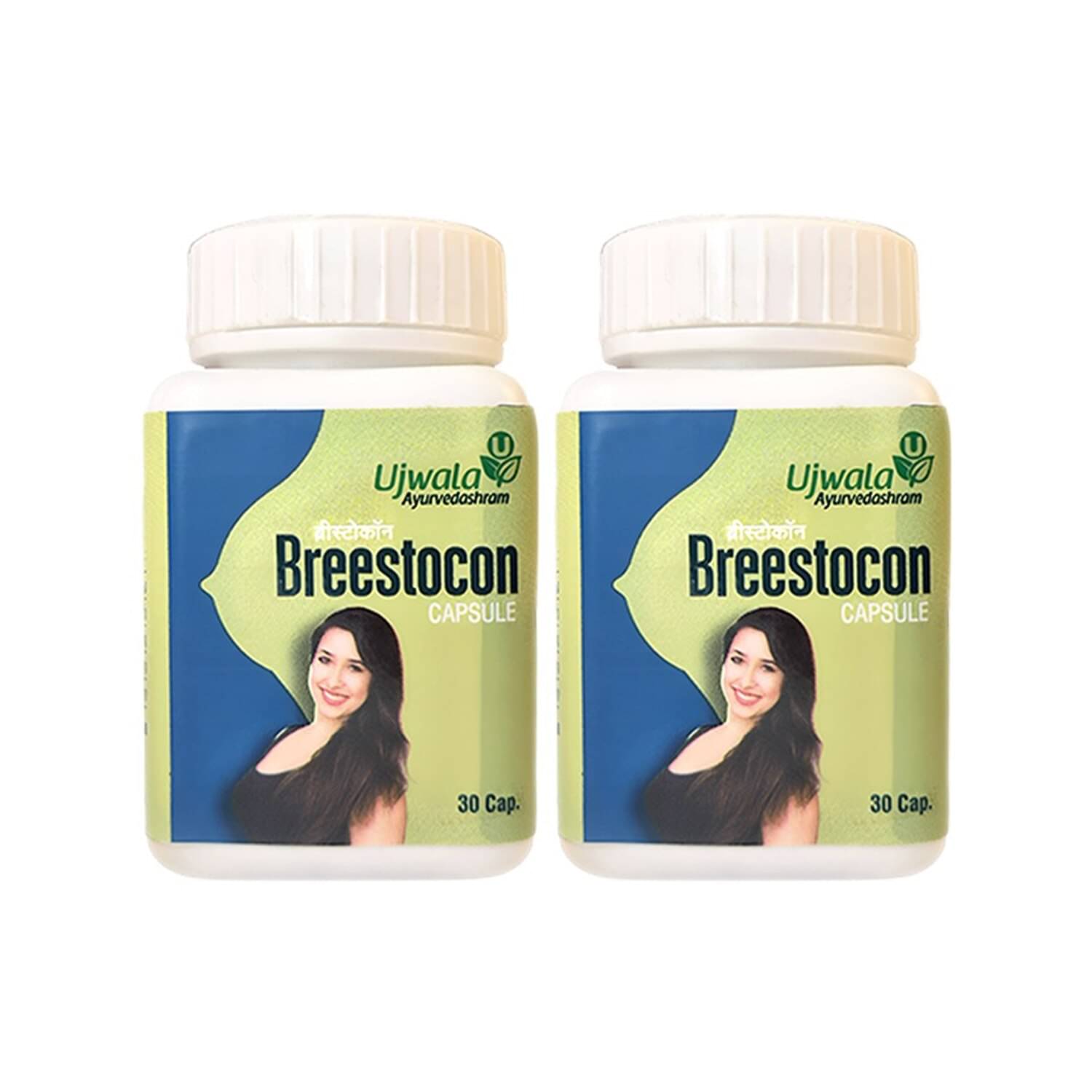 Ujwala Ayurvedashram Breestocon capsule Pack of 2 I Herbal Breast Growth I Natural Breast Enhancer I Breast Size Increase I Ayurvedic (60 capsule) Ujwala Ayurvedashram Breestocon capsule Pack of 2 I Herbal Breast Growth I Natural Breast Enhancer I Breast Size Increase I Ayurvedic (60 capsule)