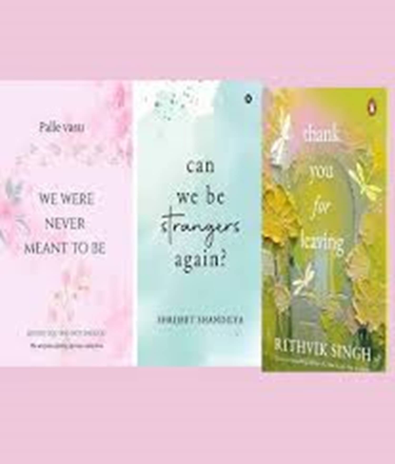 (combo of 3 book ) we were never meant to be & can we stranger & Thank You for Leaving (combo of 3 book ) we were never meant to be & can we stranger & Thank You for Leaving