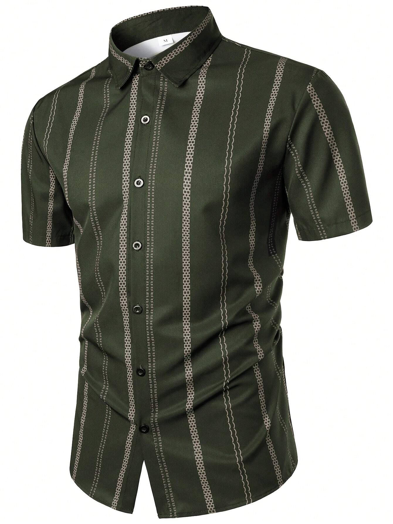     			AAPSKA Rayon Flex Regular Fit Printed Half Sleeves Men's Casual Shirt - Green ( Pack of 1 )