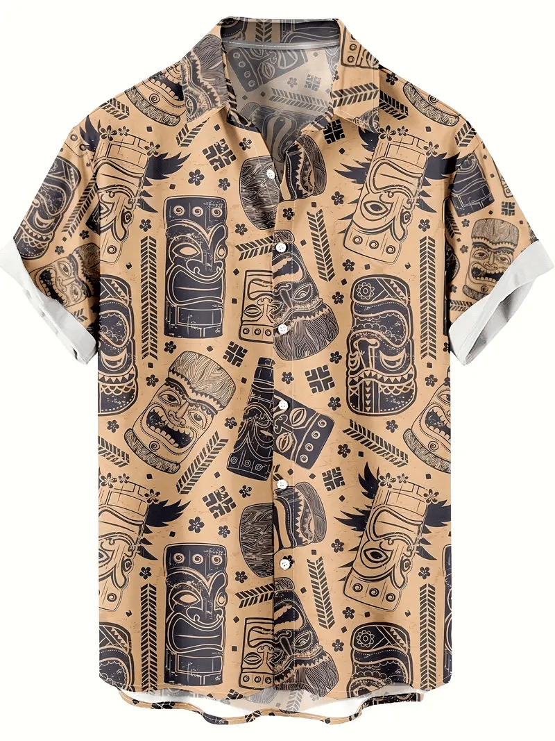     			AAPSKA Rayon Flex Regular Fit Printed Half Sleeves Men's Casual Shirt - Multi ( Pack of 1 )