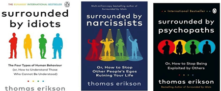 ( Combo Of 3 Pack ) Surrounded by Idiots & Surrounded by Narcissists & Surrounded by Psychopaths Paperback ( Combo Of 3 Pack ) Surrounded by Idiots & Surrounded by Narcissists & Surrounded by Psychopaths Paperback