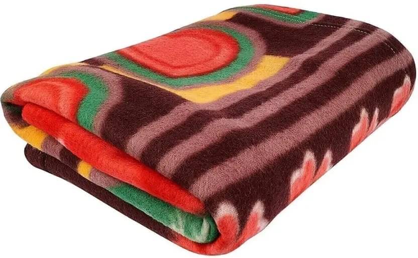     			KHUSHRIT Polyester Floral Single Bed Blanket ( 210 cm x 120 cm ) - Multicolor ( Pack of 2 )
