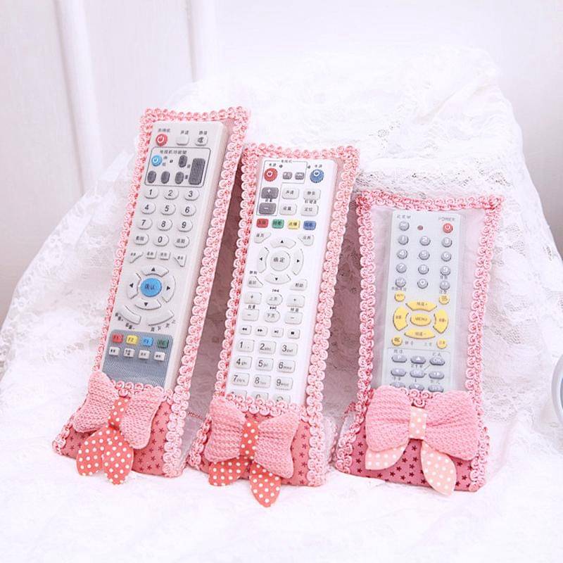     			PACK OF 3 |Remote Cover|Ideal for D2H,DTH Remote & Air-Conditioner(AC) Remote|Fabric Remote Control Case Keep Remote Dust-Free & Easy to Fit(Random Colors Pack Of-03)