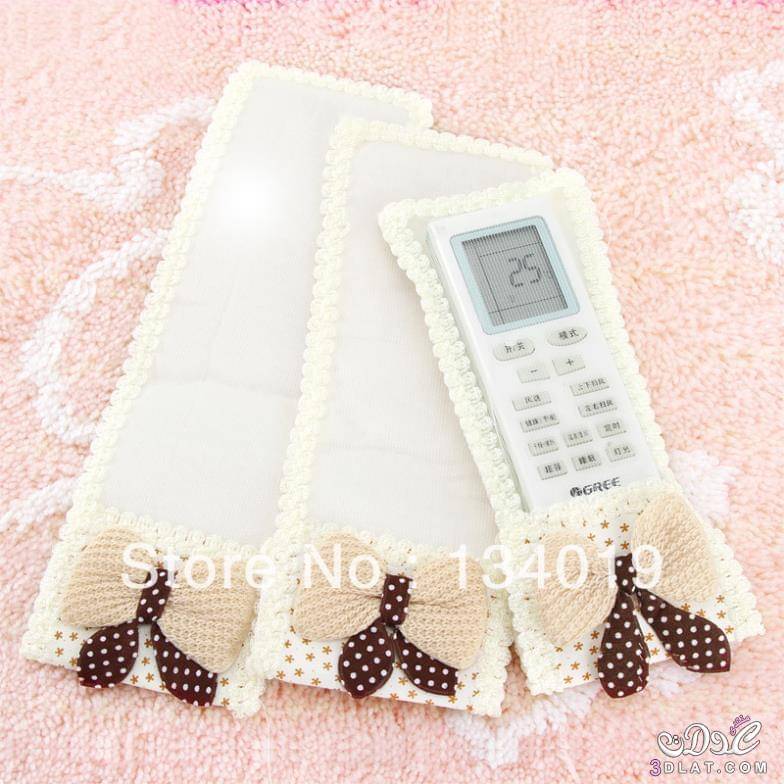     			PACK OF 3 |Remote Cover|Ideal for D2H,DTH Remote & Air-Conditioner(AC) Remote|Fabric Remote Control Case Keep Remote Dust-Free & Easy to Fit(Random Colors Pack Of-03)