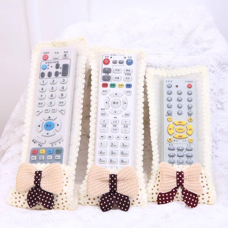     			PACK OF 3 |Remote Cover|Ideal for D2H,DTH Remote & Air-Conditioner(AC) Remote|Fabric Remote Control Case Keep Remote Dust-Free & Easy to Fit(Random Colors Pack Of-03)