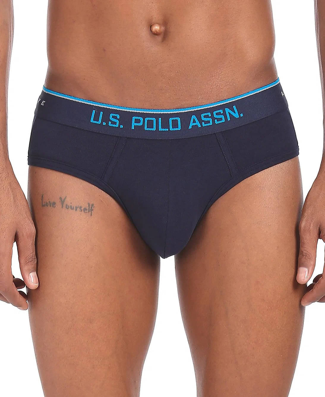 US Polo Pack of 1 Cotton Briefs For Men's ( Navy Blue )     			US Polo Pack of 1 Cotton Briefs For Men's ( Navy Blue )