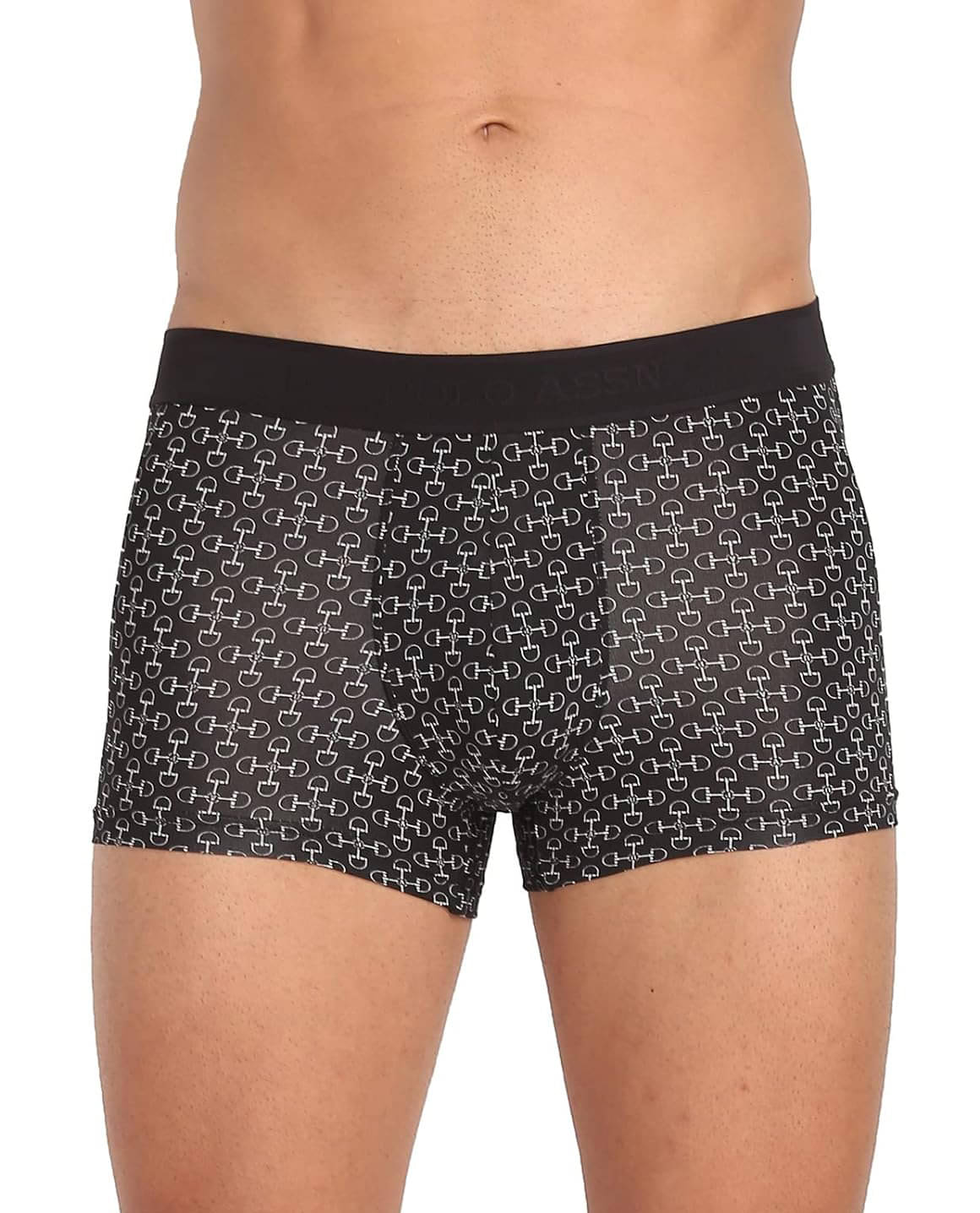    			US Polo Pack of 1 Nylon Trunks For Men's ( Black )
