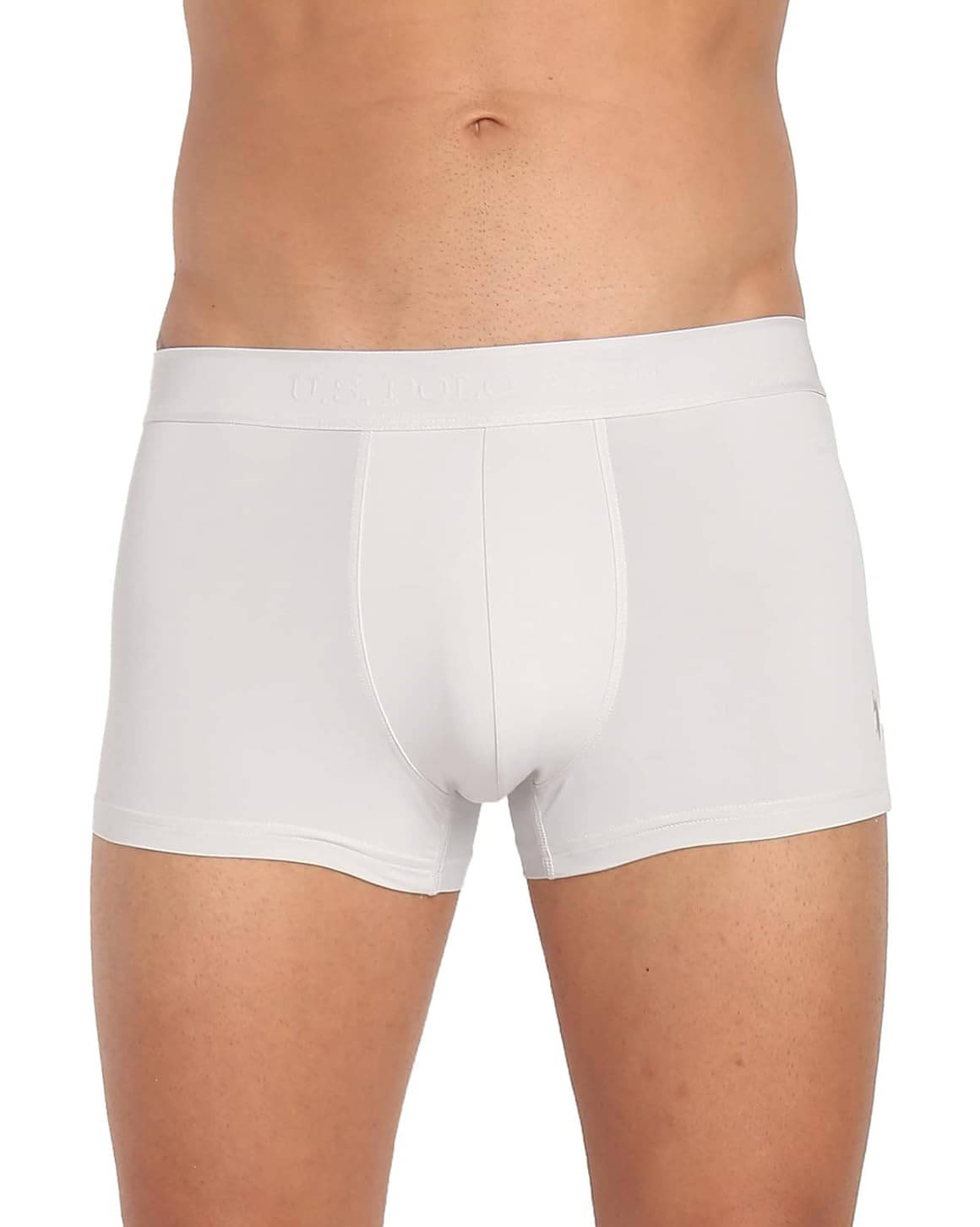 US Polo Pack of 1 Nylon Trunks For Men's ( White ) US Polo Pack of 1 Nylon Trunks For Men's ( White )