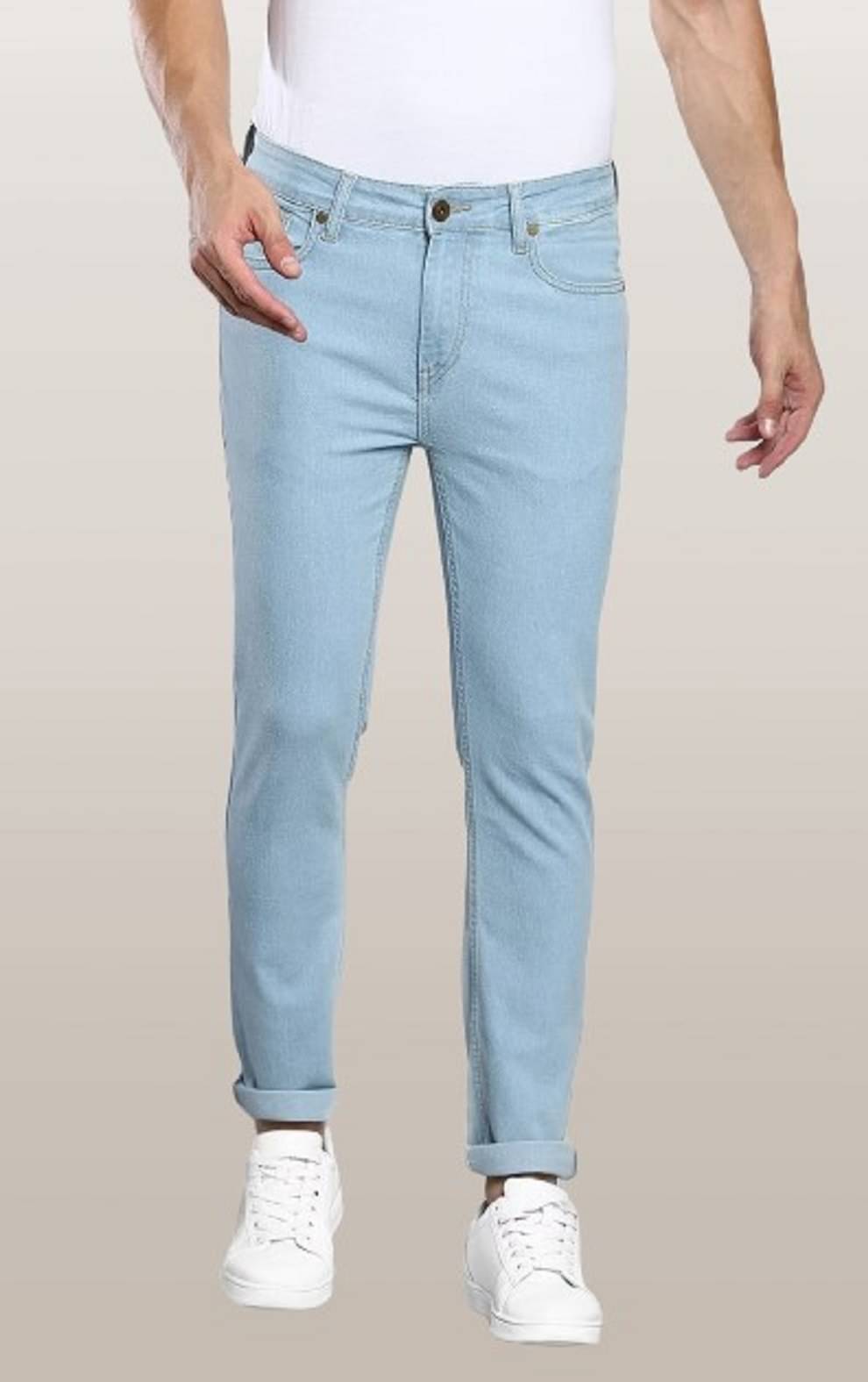     			WHATON Clean Look Men's Jeans - Blue ( Pack of 1 )