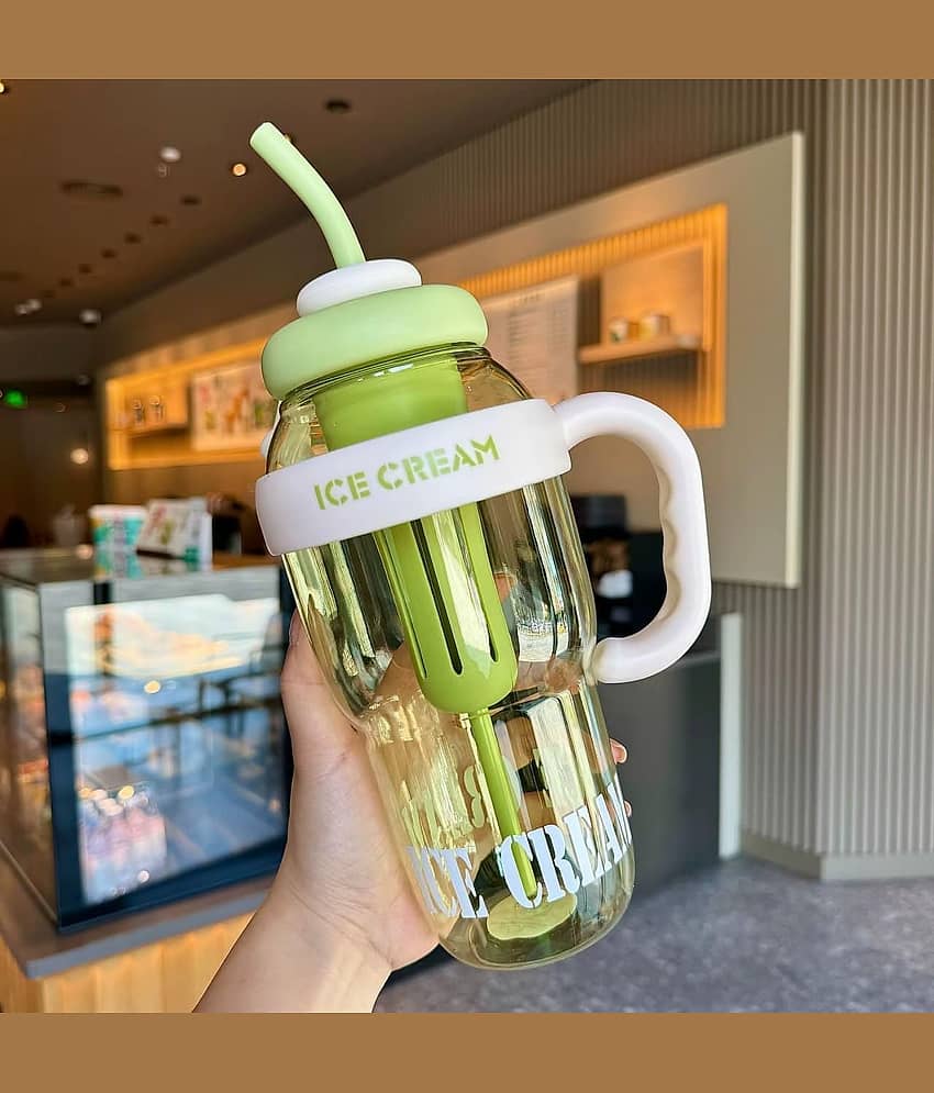 1300ml Fruit Infuser Detox Ice Cream Theme Sipper Bottle, BPA-Free Stylish Water Bottle, Fruit Detox Bottle for Girls,Kids Water Bottle | Multi Colour - Stationery | Buy online on ZillyBuy