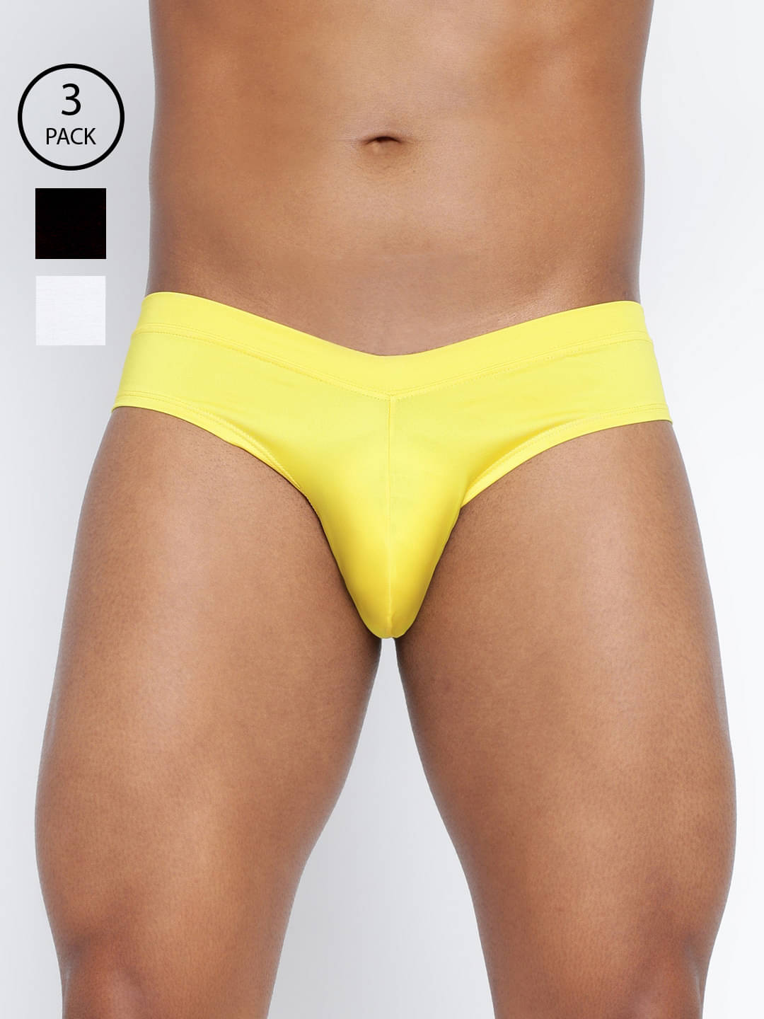     			BASIICS By La Intimo Pack of 3 Polyester Briefs For Men's ( Multicolor3 )