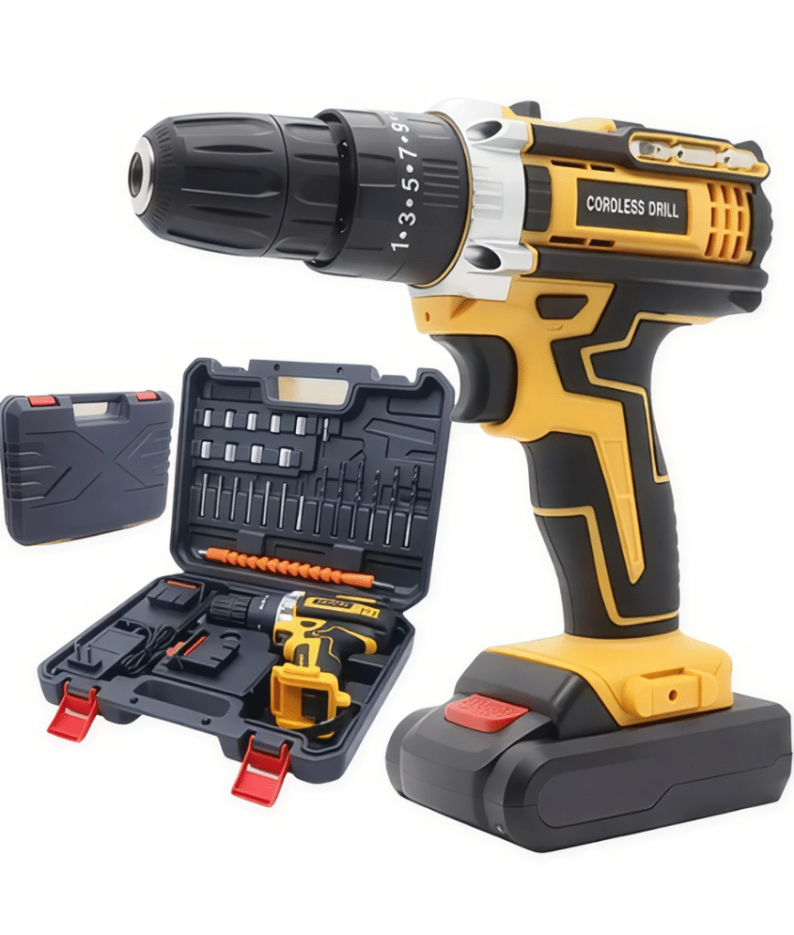     			BLUE BOX - Drill machine 30W 10mm Cordless Drill Machine with Bits