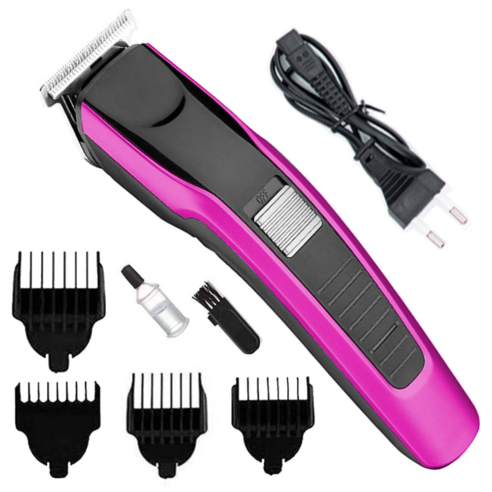    			CRS TRIMMER Pink Cordless Beard Trimmer With 45 minutes Runtime