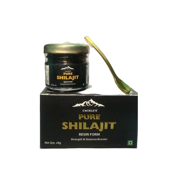     			Cackle's Pure Resin Shilajit 20gm Pack