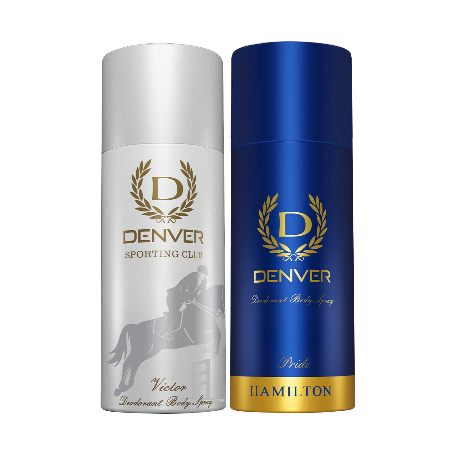 Denver Pride & Victor Long Lasting Deodorant Spray For Men 150 ml Each (Pack of 2) Denver Pride & Victor Long Lasting Deodorant Spray For Men 150 ml Each (Pack of 2)