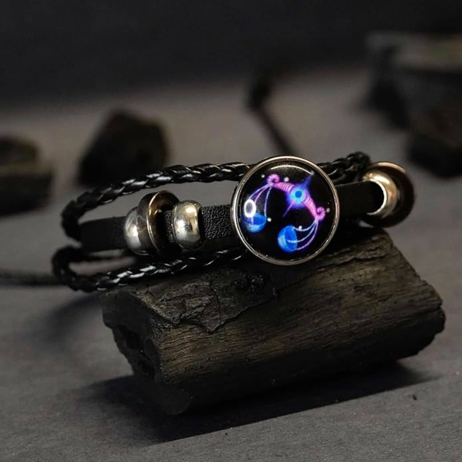 Fadiso Fashion Black Charm Bracelet ( Pack of 1 ) - Bangles & Bracelets | Buy online on ZillyBuy