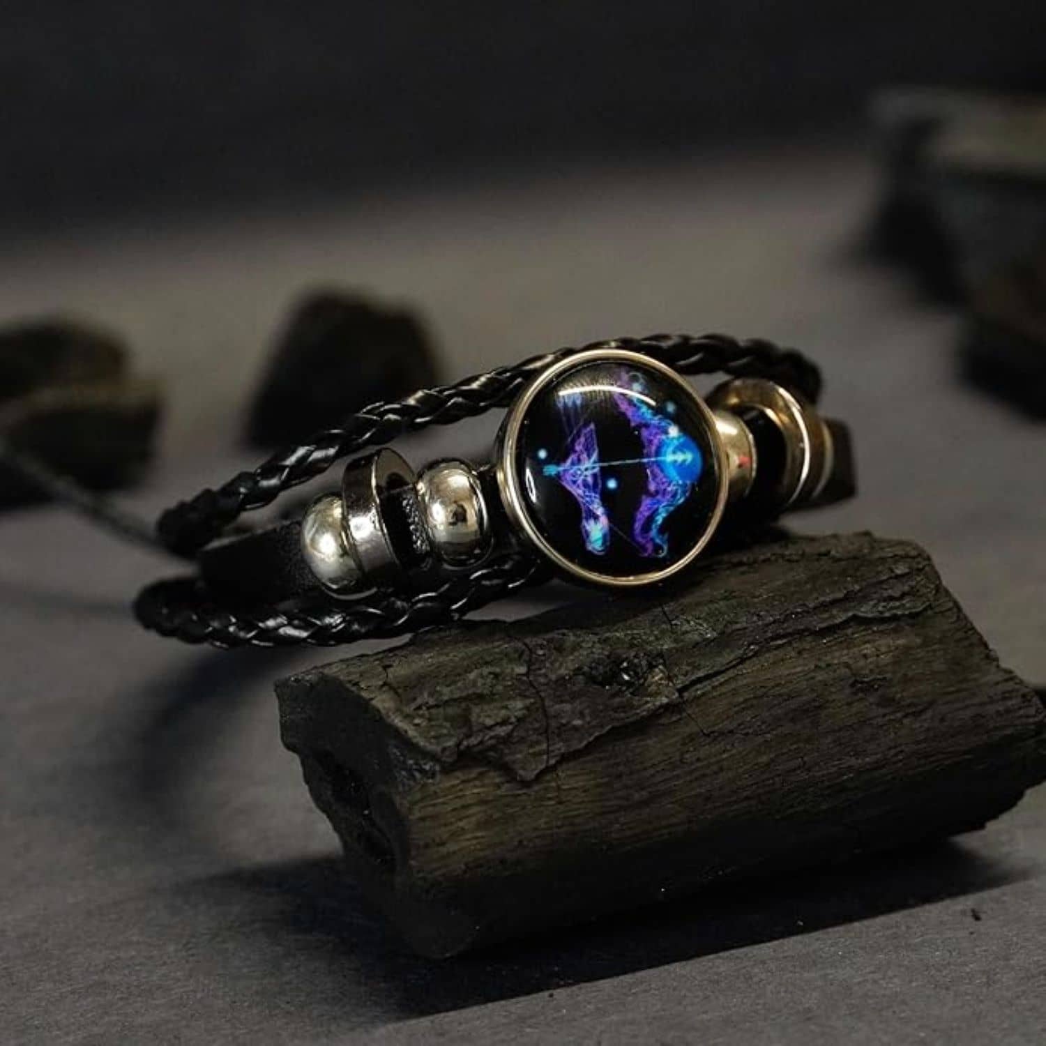 Fadiso Fashion Black Charm Bracelet ( Pack of 1 ) - Bangles & Bracelets | Buy online on ZillyBuy