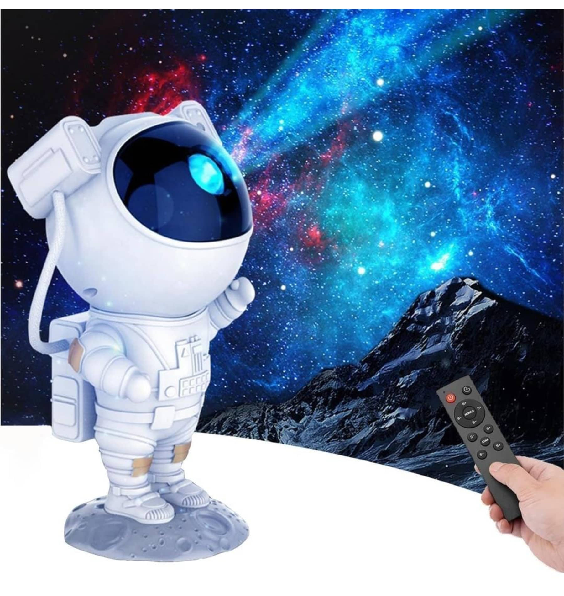 GMPex Astronaut Night Light Projector Lamp – 360° Galaxy Star Projector Multicolor Night Lamp ( Pack of 1 ) - Electricals | Buy online on ZillyBuy