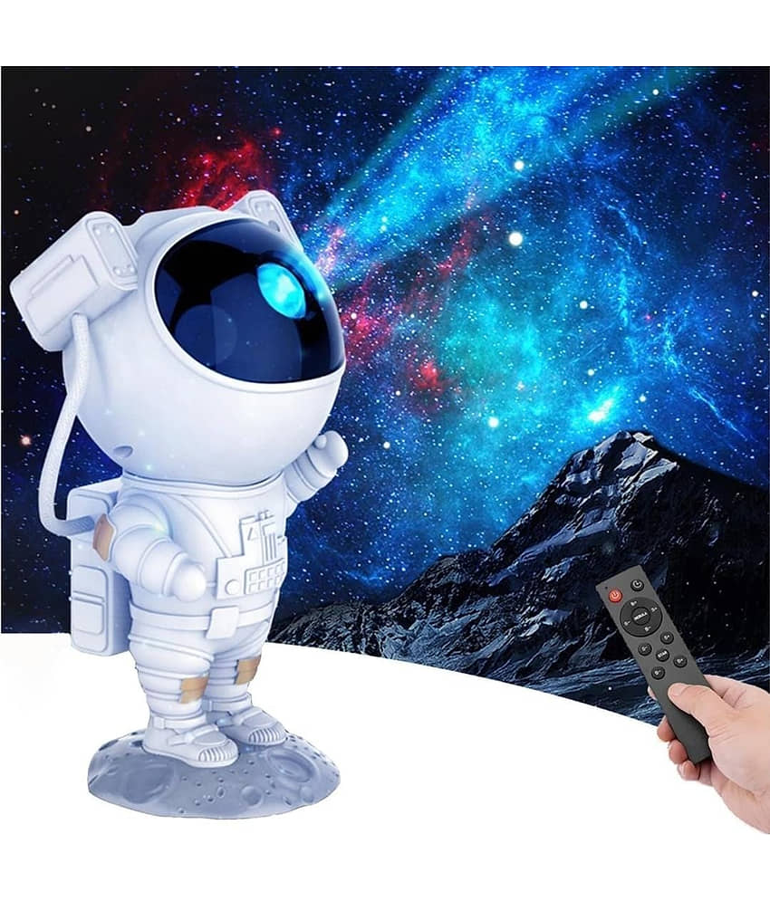 GMPex Astronaut Night Light Projector Lamp – 360° Galaxy Star Projector Multicolor Night Lamp ( Pack of 1 ) - Electricals | Buy online on ZillyBuy