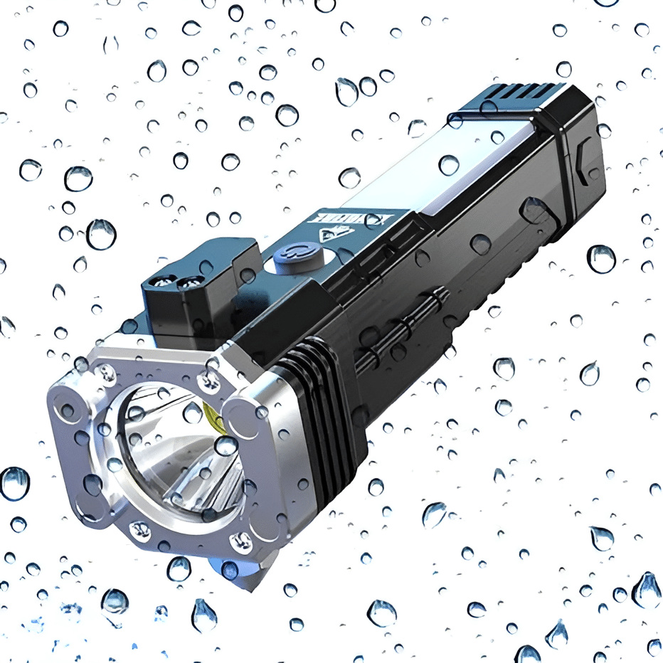     			Generic - 3W Rechargeable Flashlight Torch ( Pack of 1 )
